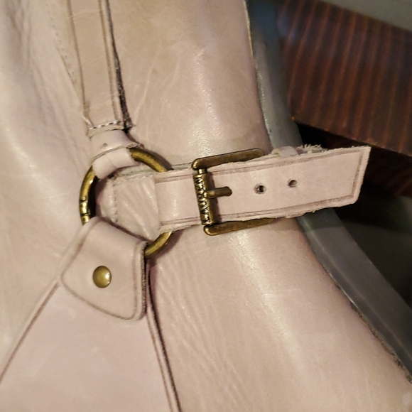 Ralph Lauren Boots Gray Leather.  Sz. 6.5B - Picture 5 of 12